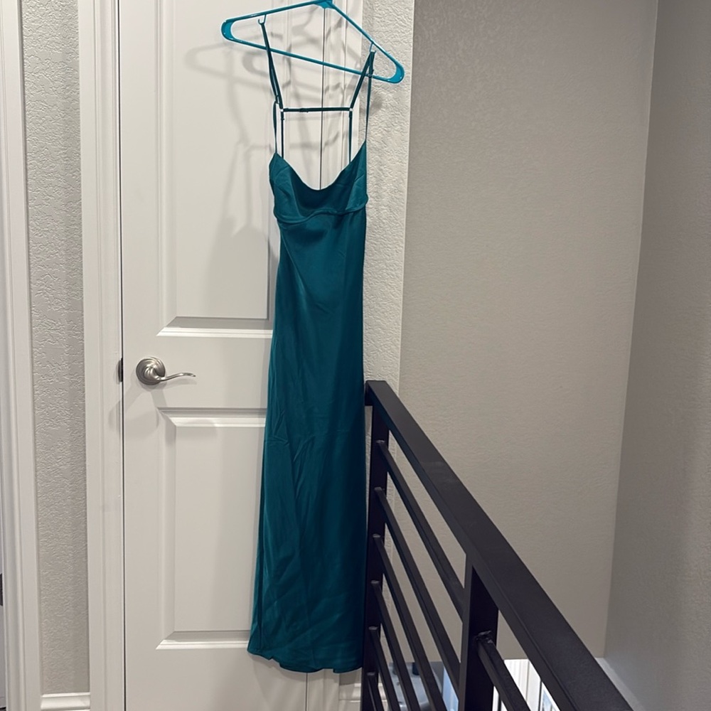 Thirty / Thirty Brand Teal Formal Dress